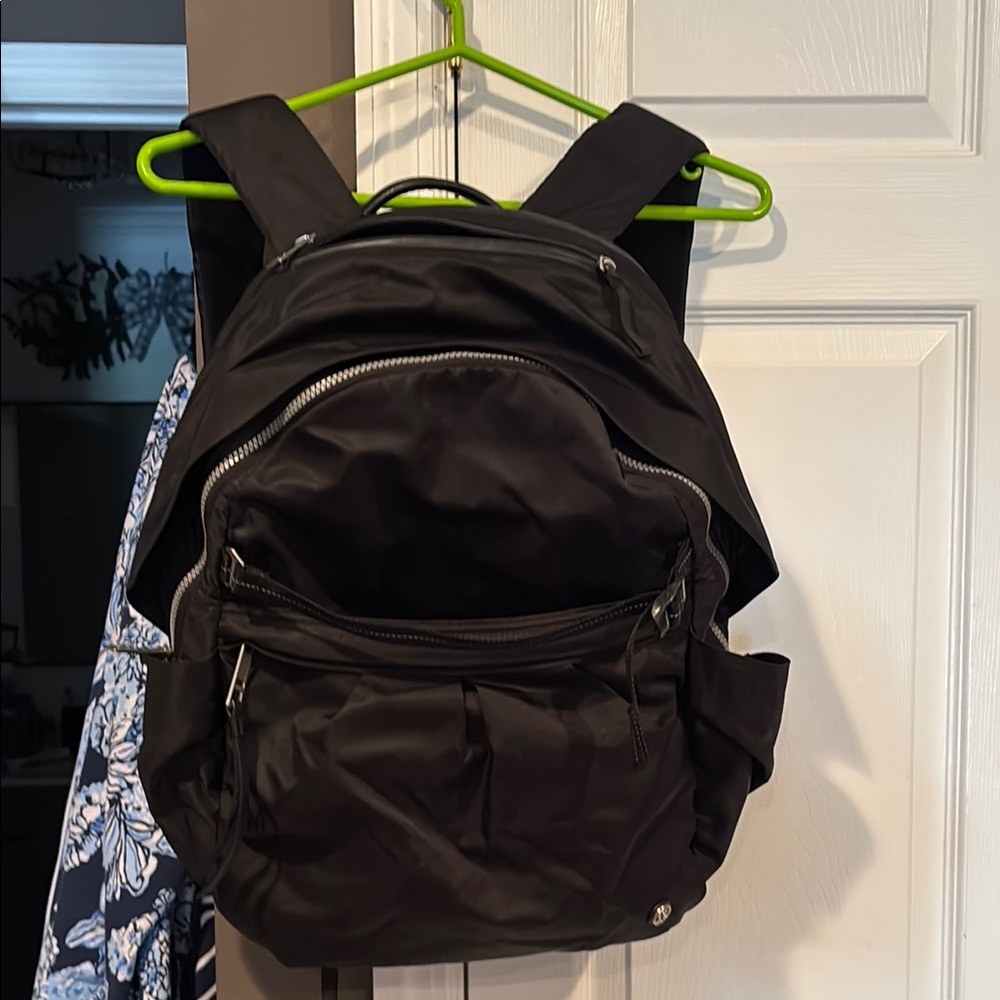 Lulu Lemon Stylish Black Backpack